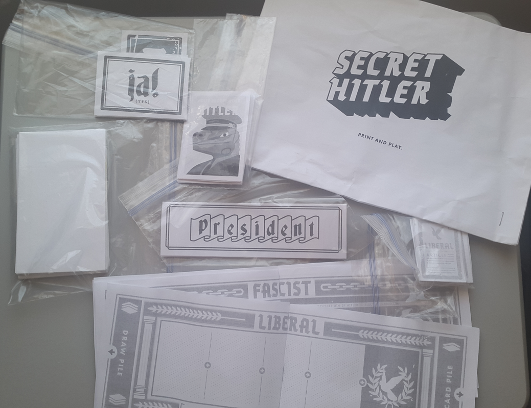 Sammenbrud luge Engel DIY Secret Hitler - DIY Games